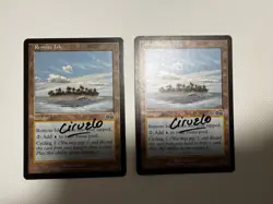 Remote Isle - Urza's Saga (USG) - Signed - LP - Price For One Copy - Image 1