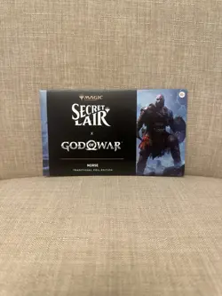 IN HAND Secret Lair x God of War: Norse Foil Edition Playstation Superdrop MTG - Image 1