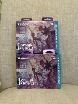 Magic: The Gathering Lorwyn Eclipsed Collector Booster Factory Sealed - Lot (2) - Image 1