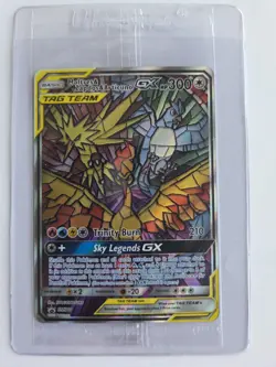 Pokemon TCG Moltres Zapdos & Articuno GX SM210 Hidden Fates Promo Card SEALED - Image 5