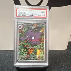 Pokemon TCG Haunter 027 Mega Evolution Promo IR Holo Eng 100HP PSA - Image 1