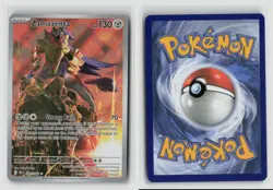 Zamazenta #201/182 Sv10 Destined Rivals Illustration Rare Pokemon TCG NM - Image 3