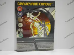 Bakugan Card - Graveyard Candle - Blue Ability Card - BA621 - 39/48q - 2009 - Image 1