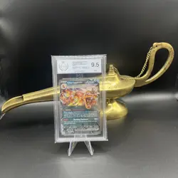 🔥⭐ Pokemon Charizard ex 054/091 Paldean Fates PGS 9.5 Mint+ ⭐🔥 - Image 1