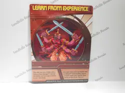 Bakugan Card - Learn From Experience - Red Ability Card - BA323 - 32/48d - 2008 - Image 1