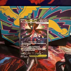 Mega Floette ex CRI 117/086 Pokemon Wachsendes Chaos Fullart Karte - Deutsch - Image 2