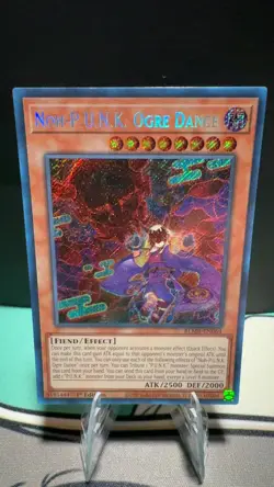 Noh-P.U.N.K. Ogre Dance BLMR-EN064 Secret Rare Yu-Gi-Oh 1st Edition MP - Image 1