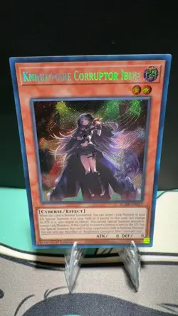 Knightmare Corruptor Iblee BLMR-EN057 Secret Rare Yu-Gi-Oh 1st Edition MP - Image 1