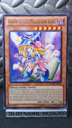 | Yugioh Toon Dark Magician Girl LCYW-EN111 Rare Legendary Yugis NM/LP 🔥 | - Image 1