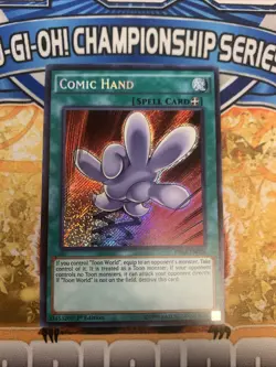 Yugioh Comic Hand DRL2-EN026 1st Edition NM - Image 1