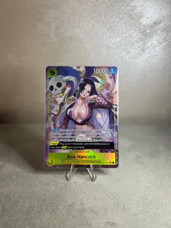 Boa Hancock Art OP14-112 SR The Azure Sea’s Seven English One Piece TCG NM - Image 1