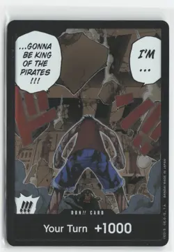 DON!! Card (Luffy vs. Crocodile) (Devil Fruits Collection Vol. 1) One Piece - Image 1