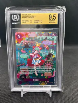 2026 ONE PIECE THE AZURE SEA'S SEVEN #OP10065 SUGAR SP BGS 9.5 - Image 1