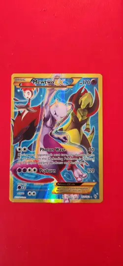 Mewtwo EX (163 Secret Full Art) 163/162 Breakthrough Holo - Image 1