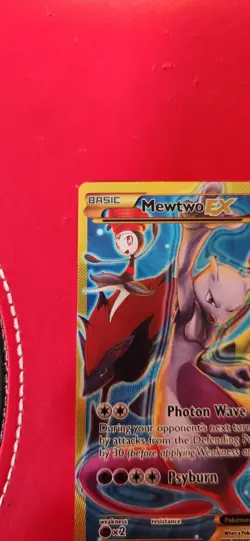Mewtwo EX (163 Secret Full Art) 163/162 Breakthrough Holo - Image 3