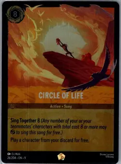 Circle of Life 26/204 Foil Fabled - Lorcana - NM - Image 1