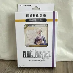2018 SQUARE ENIX FINAL FANTASY CCG XIV STARTER SET MINFILIA SEALED English - Image 1