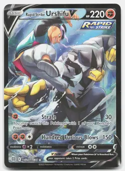 Rapid Strike Urshifu V - NM - BRS Brilliant Stars Trainer Gallery # TG20/TG30 - Image 1