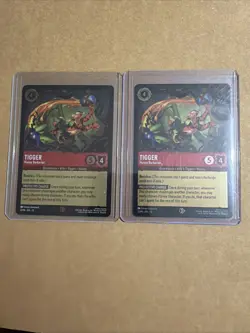 Disney Lorcana Tigger Hunny Barbarian Foil Promo 12/P4 Attack on the Vine! 2 - Image 1