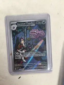 Team Rocket Weezing 199/182 Scarlet & Violet Destined Rivals Pokemon Card - Image 1