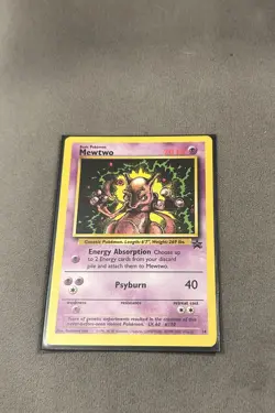 Pokemon WOTC Promos 4 Card Lot - Pikachu, Marill, Misdreavus and Mewtwo. - Image 5