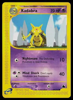 Pokemon Card - Kadabra Skyridge 69/144 Common - Image 1