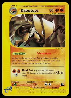 Pokemon Card - Kabutops Skyridge 14/144 Rare - Image 1