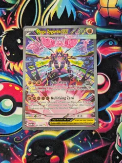 Pokemon Card Mega Zygarde ex #120/88 Full Art Holo Rare Foil Perfect Order - Image 1
