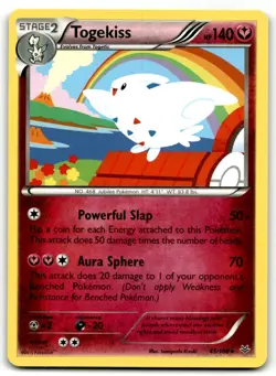 2015 XY - Roaring Skies Pokemon TCG Card Togekiss #45 - Image 1
