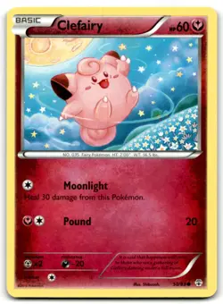 2016 XY - Generations Pokemon TCG Card Clefairy #50 - Image 1
