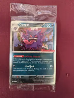 Pokemon Card Gengar Promo Game Stop Stamp 50/88 Holo Prefect Order Sealed - Image 1