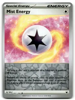 Pokemon Trading Card TCG Mist Energy #161 Reverse Holo - Image 1