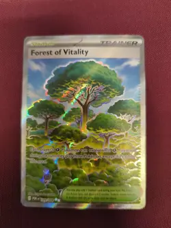 Pokemon Card Forest Of Vitality Full Art 109/88 Holo Prefect Order - Image 1