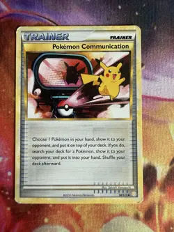Pokemon Communication 98/123 - HeartGold SoulSilver - Uncommon- Pokemon Card TCG - Image 1