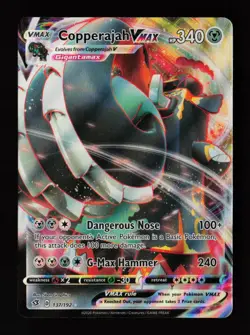 Copperajah VMAX 137/192 Ultra Rare SWSH02: Rebel Clash Pokemon Card - Image 1