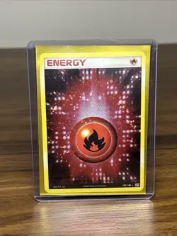Energy - Fire Energy 102/106 Emerald - Holo Rare Pokemon Card - Image 1