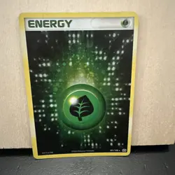 Grass Energy Holo Rare Card Emerald, 101/106 Pokemon Card - Image 1