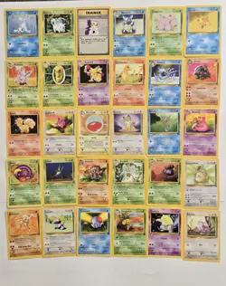 Pokemon TCG 100 Card Lot 60 Vintage WOTC Base Jungle Fossil + 40 Modern - Image 3