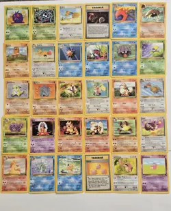 Pokemon TCG 100 Card Lot 60 Vintage WOTC Base Jungle Fossil + 40 Modern - Image 4