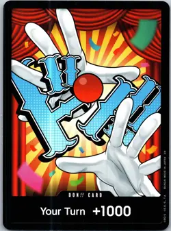 DON!! Card (Buggy) DON!! Premium Booster -The Best- Vol. 2 NM - Image 1