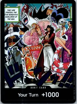 DON!! Card (Alternate Art) DON!! 500 Years in the Future NM - Image 1