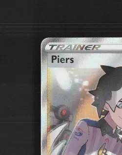 Piers 069/072 Shining Fates Full Art Ultra Rare Holo Pokemon Card NM - Image 3
