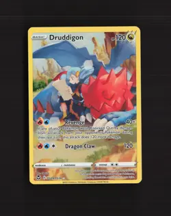 Druddigon TG09/TG30 Silver Tempest Full Art Pokemon Card NM - Image 1