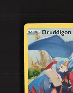 Druddigon TG09/TG30 Silver Tempest Full Art Pokemon Card NM - Image 3