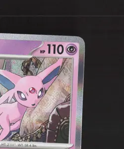 Espeon 033/131 Prismatic Evolutions Holo Rare Pokemon Card NM - Image 4