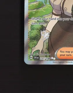 Katy 237/198 Scarlet & Violet Full Art Ultra Rare Holo Pokemon Card NM - Image 5