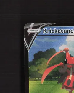 Kricketune V TG12/TG30 Silver Tempest Full Art Pokemon Card NM - Image 3