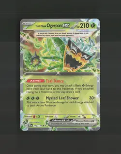 Teal Mask Ogerpon ex 012/131 Prismatic Evolutions Ultra Rare Pokemon Card NM - Image 1
