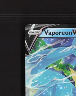 Vaporeon V SWSH150 Sword & Shield Black Star Promo Holo Pokemon Card NM - Image 3