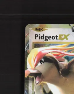Pidgeot EX 64/108 Evolutions Ultra Rare Holo Pokemon Card MP - Image 3